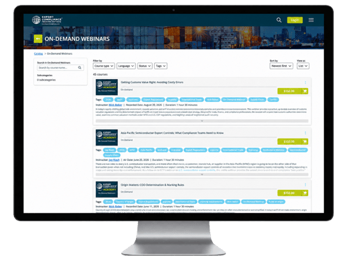 ECTI On Demand Webinar Library