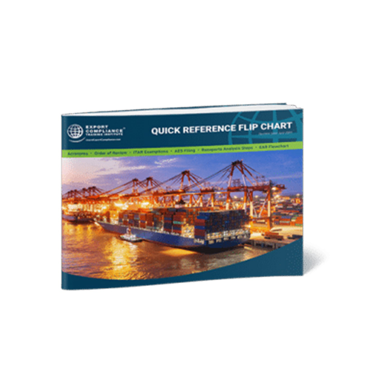 Flip Reference System Tools & Resources | Export Compliance Training Institute